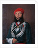 An Indian Officer of the 2nd Regiment Irregular Cavalry, 1852 by Alexander Sandor Svoboda