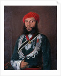 An Indian Officer of the 2nd Regiment Irregular Cavalry, 1852 by Alexander Sandor Svoboda
