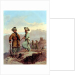 A Picket, 20th Punjab Regiment of Bengal Native Infantry, North West Frontier, c.1868 by Major General Walter Fane