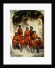 Indian Army Officers and Non-Commissioned Officers, 2nd Regiment of Cavalry, Punjab Frontier Force, c.1863 by Gordon Hayward