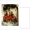 Indian Army Officers and Non-Commissioned Officers, 2nd Regiment of Cavalry, Punjab Frontier Force, c.1863 by Gordon Hayward