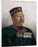 Subadar Major Judbhir Thapa, 2nd Gurkha Regiment, 1893 by Gertrude Ellen Burrard