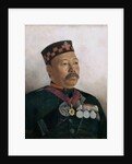 Subadar Major Judbhir Thapa, 2nd Gurkha Regiment, 1893 by Gertrude Ellen Burrard