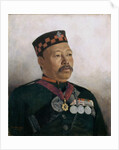 Subadar Major Judbhir Thapa, 2nd Gurkha Regiment, 1893 by Gertrude Ellen Burrard
