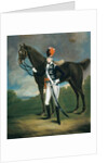 Unidentified officer of the 7th Regiment of Light Dragoons, 1793 by Richard Arnold