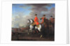 King George II at the Battle of Dettingen, with the Duke of Cumberland and Robert, 4th Earl of Holderness, 27th June 1743, c.1743 by John Wootton