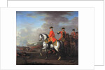 King George II at the Battle of Dettingen, with the Duke of Cumberland and Robert, 4th Earl of Holderness, 27th June 1743, c.1743 by John Wootton