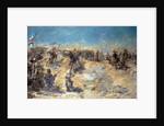 Charge of the 21st Lancers at the Battle of Omdurman on 2nd September 1898, 1899 by Edward Matthew Hale