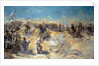 Charge of the 21st Lancers at the Battle of Omdurman on 2nd September 1898, 1899 by Edward Matthew Hale
