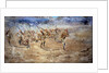Return of the Fore and Aft, Gloucestershire Regiment advancing to the attack, India North West Frontier, 1897 by Edward Matthew Hale