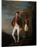 A British Officer of a Madras Sepoy Battalion Attended by a Sepoy Servant, c.1769 by Carl C.A. von Imhoff
