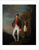 A British Officer of a Madras Sepoy Battalion Attended by a Sepoy Servant, c.1769 by Carl C.A. von Imhoff