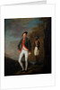 A British Officer of a Madras Sepoy Battalion Attended by a Sepoy Servant, c.1769 by Carl C.A. von Imhoff