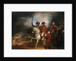 King George III and the Prince of Wales Reviewing the 3rd Regiment of the Dragoon Guards and the 10th Light Dragoons, c.1797 by William Beechey