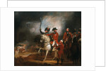 King George III and the Prince of Wales Reviewing the 3rd Regiment of the Dragoon Guards and the 10th Light Dragoons, c.1797 by William Beechey