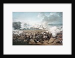 Attack on the British Squares by French Cavalry at the Battle of Waterloo, 1815 by Denis Dighton