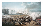Attack on the British Squares by French Cavalry at the Battle of Waterloo, 1815 by Denis Dighton