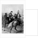 Lieutenant John Watson of the 1st Punjab Cavalry winning the Victoria Cross at Lucknow during the Indian Mutiny on 14th November 1857 by Chevalier Louis-William Desanges