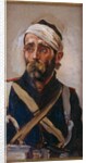 Study of a Wounded Guardsman, Crimea, c.1874 by Lady (1846-1933) Butler