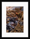 Captain Reginald James Young winning the Military Cross at the Battle of the Somme, 1916 by Stanley L. Wood
