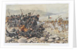 The last stand of the 44th East Essex Regiment at Gandamuk, 12th January 1842, 1915 by Richard Simkin