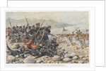 The last stand of the 44th East Essex Regiment at Gandamuk, 12th January 1842, 1915 by Richard Simkin