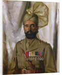 Subadar Khudadad Khan VC, 10th Baluch Regiment, c.1914-35 by Charles Bevan