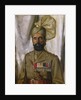Subadar Khudadad Khan VC, 10th Baluch Regiment, c.1914-35 by Charles Bevan