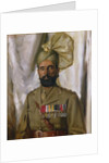 Subadar Khudadad Khan VC, 10th Baluch Regiment, c.1914-35 by Charles Bevan