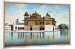 The Golden Temple at Amritsar by Indian School