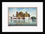 The Golden Temple at Amritsar by Indian School