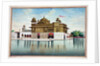 The Golden Temple at Amritsar by Indian School