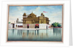 The Golden Temple at Amritsar by Indian School