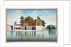 The Golden Temple at Amritsar by Indian School