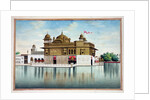 The Golden Temple at Amritsar by Indian School