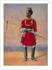 Governor's Bodyguard, Madras, Madrasi Musalman by Alfred Crowdy Lovett