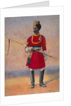Governor's Bodyguard, Madras, Madrasi Musalman by Alfred Crowdy Lovett