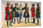 British Officers, Indian Army by Alfred Crowdy Lovett