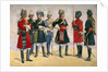 British Officers, Indian Army by Alfred Crowdy Lovett