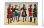 British Officers, Indian Army by Alfred Crowdy Lovett