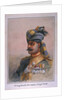 Head and Shoulders portrait of Risaldar, Durrani by Alfred Crowdy Lovett