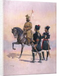 Soldier of the 37th Lancers Baluch, the 36th Jacob's Horse Pathan and the 35th Scinde Horse, Kot Daffadar Baluch by Alfred Crowdy Lovett