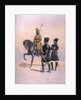 Soldier of the 37th Lancers Baluch, the 36th Jacob's Horse Pathan and the 35th Scinde Horse, Kot Daffadar Baluch by Alfred Crowdy Lovett