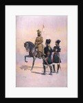 Soldier of the 37th Lancers Baluch, the 36th Jacob's Horse Pathan and the 35th Scinde Horse, Kot Daffadar Baluch by Alfred Crowdy Lovett