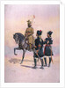 Soldier of the 37th Lancers Baluch, the 36th Jacob's Horse Pathan and the 35th Scinde Horse, Kot Daffadar Baluch by Alfred Crowdy Lovett