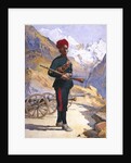 Gunner of the Mountain Battery, Punjabi Musalman by Alfred Crowdy Lovett