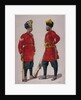 Soldiers of the 5th Light Infantry, Musalman Rajput and the 6th Jat Light Infantry, Jat Havildars by Alfred Crowdy Lovett