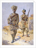 Soldiers of the 30th Punjabis, Awan and the 20th Duke of Cambridge's Own Infantry by Alfred Crowdy Lovett
