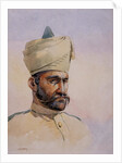 Soldier of the 40th Pathans, Malikdin Khel by Alfred Crowdy Lovett