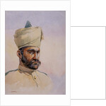 Soldier of the 40th Pathans, Malikdin Khel by Alfred Crowdy Lovett